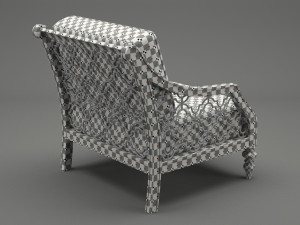 armchair 006 Model 3D