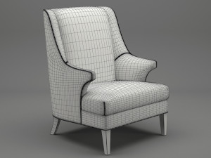 armchair 011 3D 模型