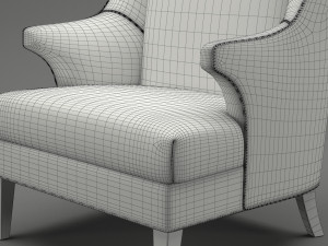 armchair 011 3D 模型