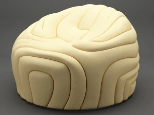 realistic chair 013 3D Model