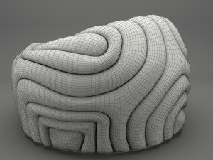 realistic chair 013 3Dモデル
