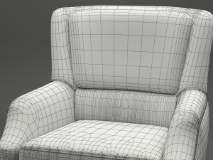 armchair 010 Modelo 3D
