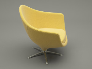 armchair 001 3D 模型