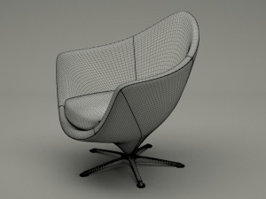 armchair 001 3D 模型