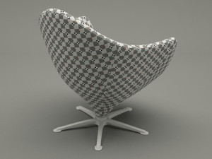 armchair 001 3D 模型