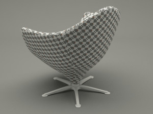 armchair 001 3D 模型