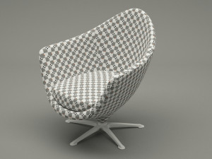 armchair 001 3D 模型