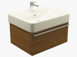 モダンなバスルームのシンク 001 3Dモデル