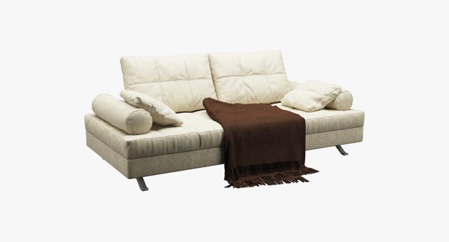photorealistic sofa 019 3D Модель .c4d .max .obj .3ds .fbx .stl .blend 
