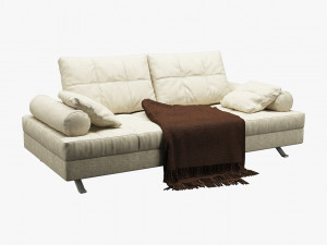 photorealistic sofa 019 3D Model