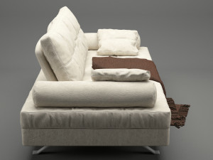 photorealistic sofa 019 3D Модель