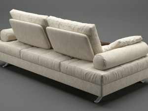 photorealistic sofa 019 3D Модель