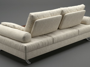 photorealistic sofa 019 3D Модель