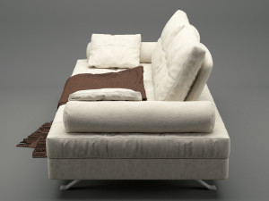 photorealistic sofa 019 3D Модель