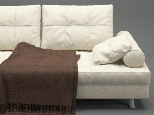 photorealistic sofa 019 3D Модель