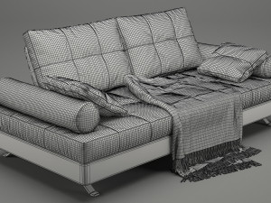 photorealistic sofa 019 3D Модель