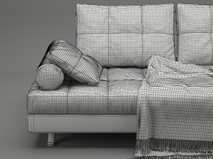 photorealistic sofa 019 3D Модель