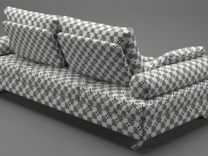 photorealistic sofa 019 3D Модель