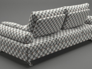 photorealistic sofa 019 3D Модель