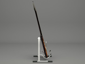 generic electric guitar 01 3D Модель