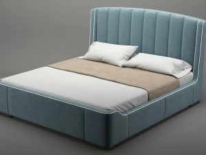 photorealistic bed 001 3D Model