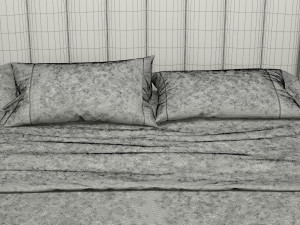 photorealistic bed 001 Modelo 3D