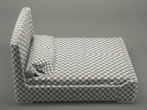 photorealistic bed 001 3D Model