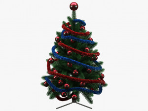 christmas tree 01 3D Model