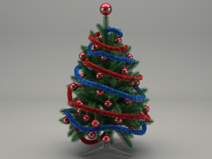 christmas tree 01 Modello 3D