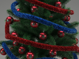 christmas tree 01 Modello 3D