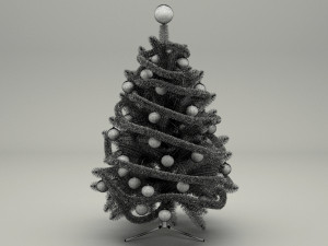 christmas tree 01 Modello 3D