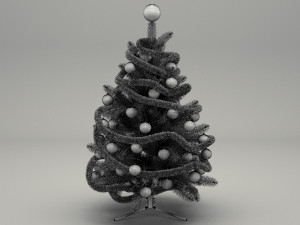 christmas tree 01 Modello 3D