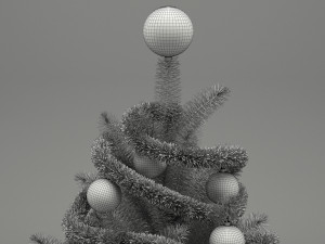 christmas tree 01 Modello 3D