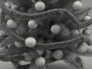 christmas tree 01 Modello 3D