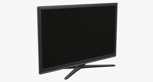 generic tv 001 3D Model .c4d .max .obj .3ds .fbx .stl .blend 
