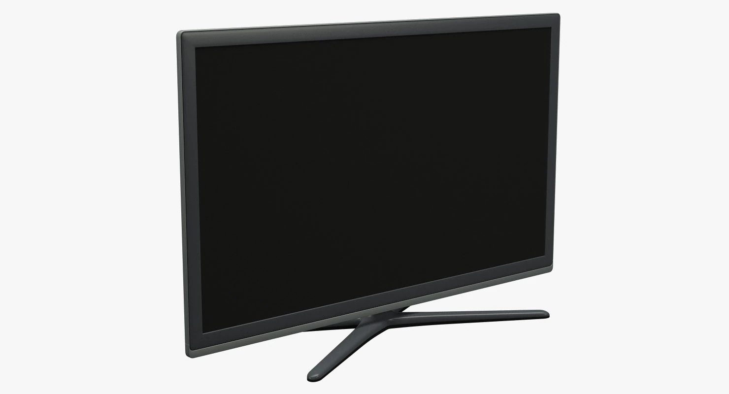 generic tv 001 3D Model .c4d .max .obj .3ds .fbx .stl .blend 