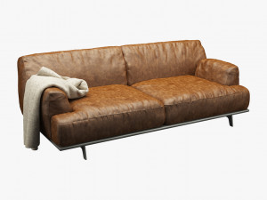 photorealistic sofa 020 3D Model