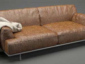 photorealistic sofa 020 3Dモデル