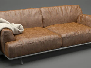photorealistic sofa 020 3D Model