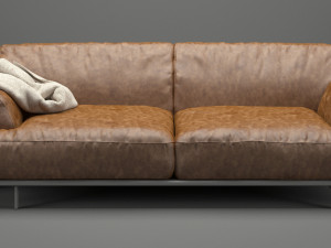 photorealistic sofa 020 3Dモデル
