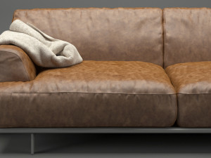 photorealistic sofa 020 3Dモデル