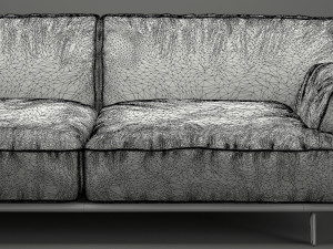 photorealistic sofa 020 3Dモデル