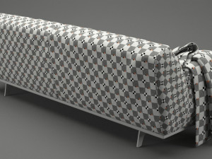 photorealistic sofa 020 3Dモデル