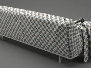 photorealistic sofa 020 3D Model