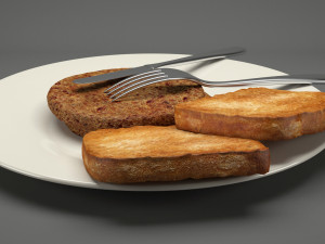 breakfast food 004 Modelo 3D