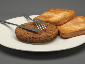 breakfast food 004 Modelo 3D
