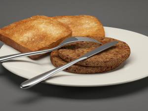 breakfast food 004 Modelo 3D