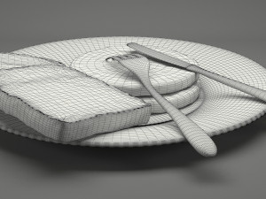 breakfast food 004 Modelo 3D