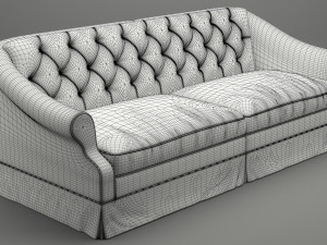 photorealistic sofa 021 Model 3D