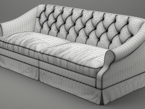 photorealistic sofa 021 Model 3D